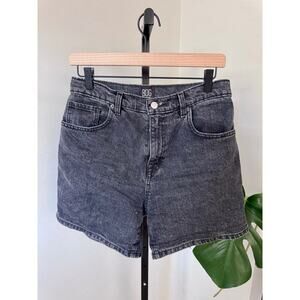 Urban Outfitters BDG Black Mom High Rise Shorts